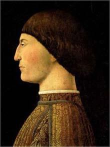 Piero della Francesca Portrait of Sigismondo Pandolfo Malatesta France oil painting art
